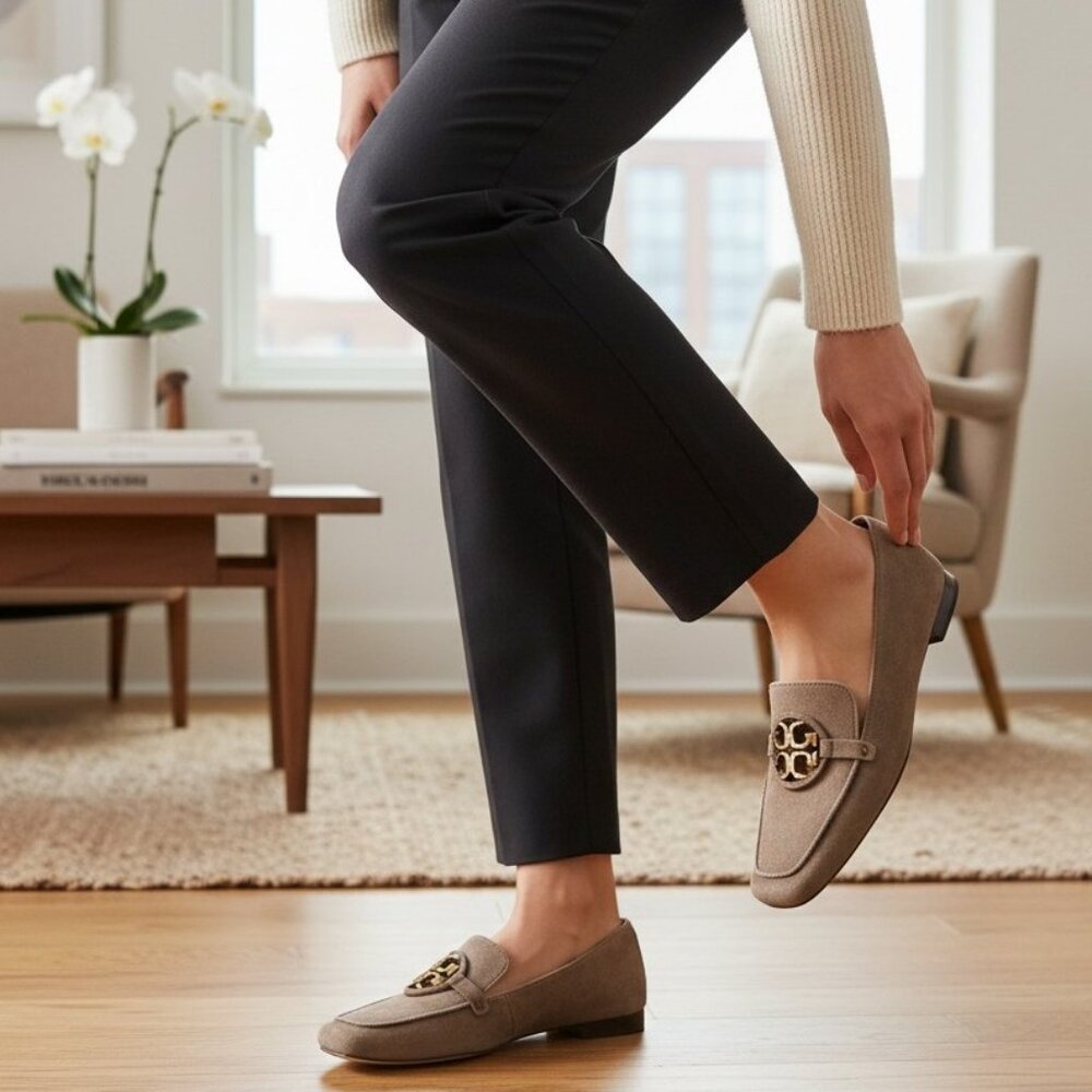 TORY BURCH Suede Miller Loafer